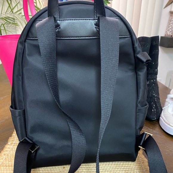 Kate spade medium black Nylon backpack